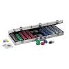 Fat Cat 500Ct Texas Hold'Em Dice Poker Chip Set
