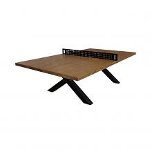 JOOLA BERKSHIRE Brown Indoor/Outdoor Table Tennis Table
