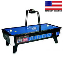 8' Power Hockey Coin-Op with Overhead Scoreboard