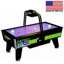 Junior Power Hockey Coin Op with Overhead Scoreboard