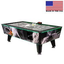 Black Ice Face Off Power Hockey (Size 7' or 8') Optional Coin Op