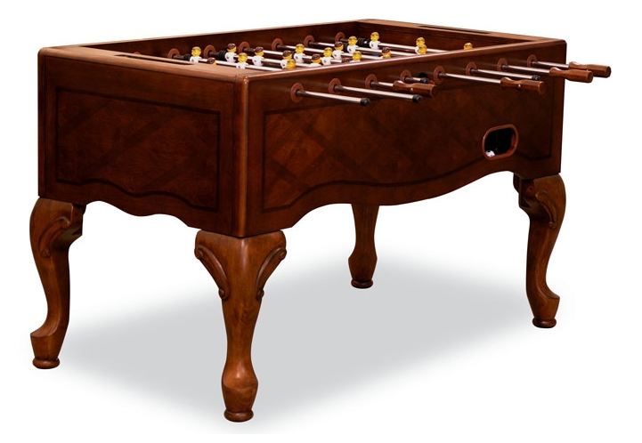 Level Best Warm Chestnut Furniture Foosball Table
