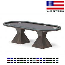 Cypress Oval Texas Hold'em Custom Table (Size 72", 84" or 96")