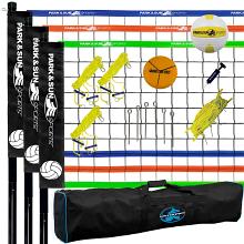 Tri-Ball Fun 3-Way Volleyball Net Set
