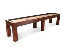 12' Parsons Shuffleboard Table Natural Walnut