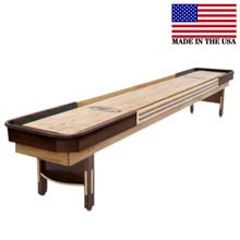 14' Grand Hudson Deluxe Hybrid Shuffleboard Table
