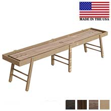 8' Lean-to Shuffleboard Table