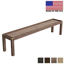 8' Wood Parsons Shuffleboard Table 