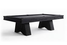 8' Ann Arbor Pool Table - Black Ash