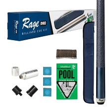 Rage Pre-Packed Pro Billiard Cue Kit - Blue