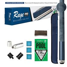 Rage Pre-Packed Pro+ Billiard Cue Kit - Blue