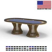 Highland Oval Texas Hold'em Custom Table (Size 72", 84" or 96")