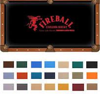 Custom Logo Pool Table Felt (Sizes 7' or 8' or 9')