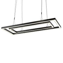 54" LED Double Rectangular Game Table Light Fixture