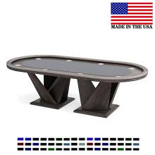 Origami Oval Texas Hold'em Custom Table (Size 72", 84" or 96")