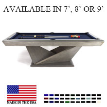 Origami Pool Table (Sizes 7', 8', or Pro 8')