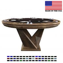 Origami Reversible Top Custom Game Table (Size 42", 48", 54", 60" or 66")