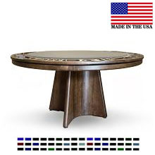 Rincon Reversible Top Custom Game Table (Size 42", 48", 54", 60" or 66")  Rincon Reversible Top Custom Game Table (Size 42", 48", 54", 60" or 66")