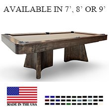 Rincon Pool Table (Sizes 7', 8', Pro 8' or 9') Rincon Pool Table (Sizes 7', 8', Pro 8' or 9')