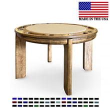 Windansea Reversible Top Custom Game Table (Size 48", 54", 60" or 66")