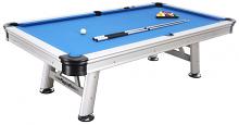 8' Extera Outdoor Pool Table with Accessories