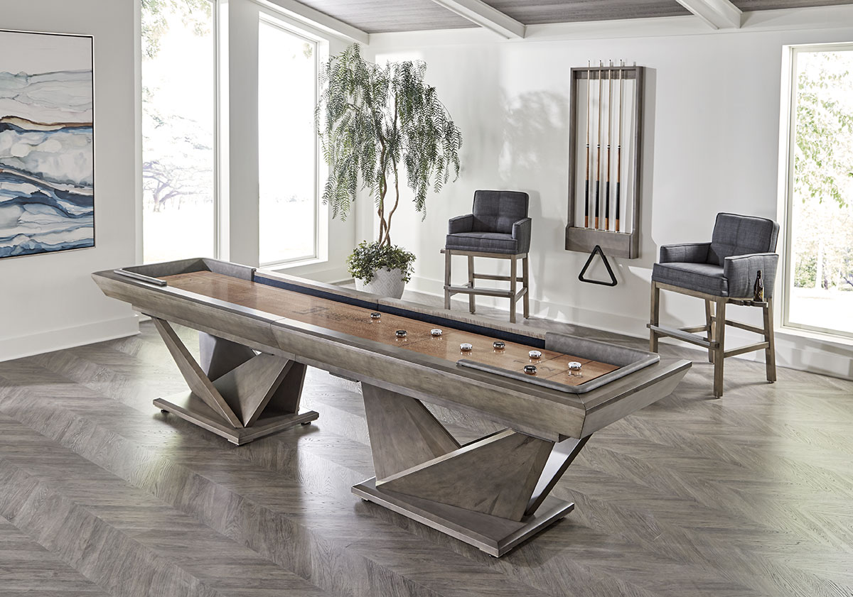 Origami Shuffleboard Table